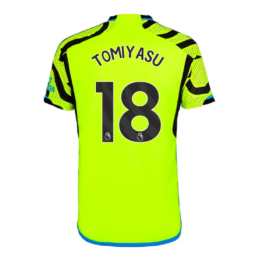 2023-2024 Arsenal Away Shirt (Kids) (Tomiyasu 18)_2