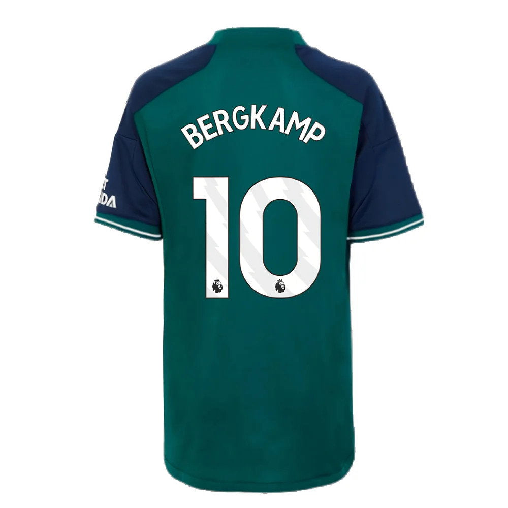 2023-2024 Arsenal Third Shirt (Kids) (Bergkamp 10)_2