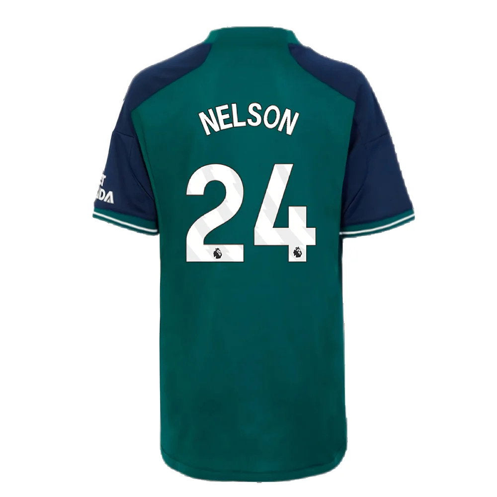 2023-2024 Arsenal Third Shirt (Kids) (Nelson 24)_2