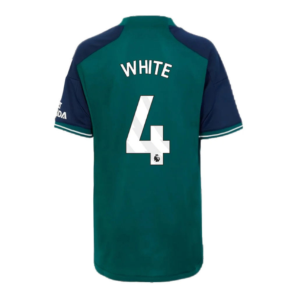 2023-2024 Arsenal Third Shirt (Kids) (White 4)_2