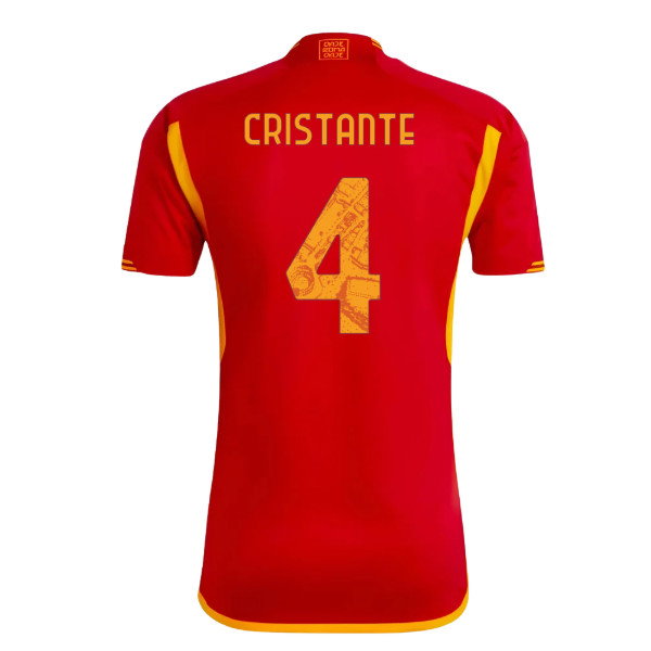 2023-2024 AS Roma Home Shirt (CRISTANTE 4)_0