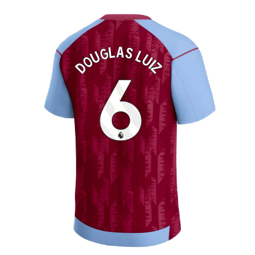 2023-2024 Aston Villa Home Shirt (Kids) (Douglas Luiz 6)_2