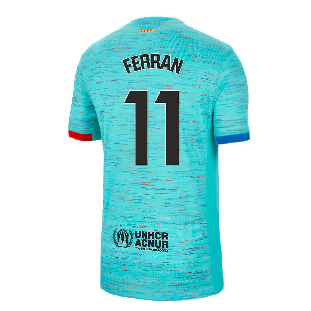 2023-2024 Barcelona Authentic Third Shirt (Ferran 11)_2
