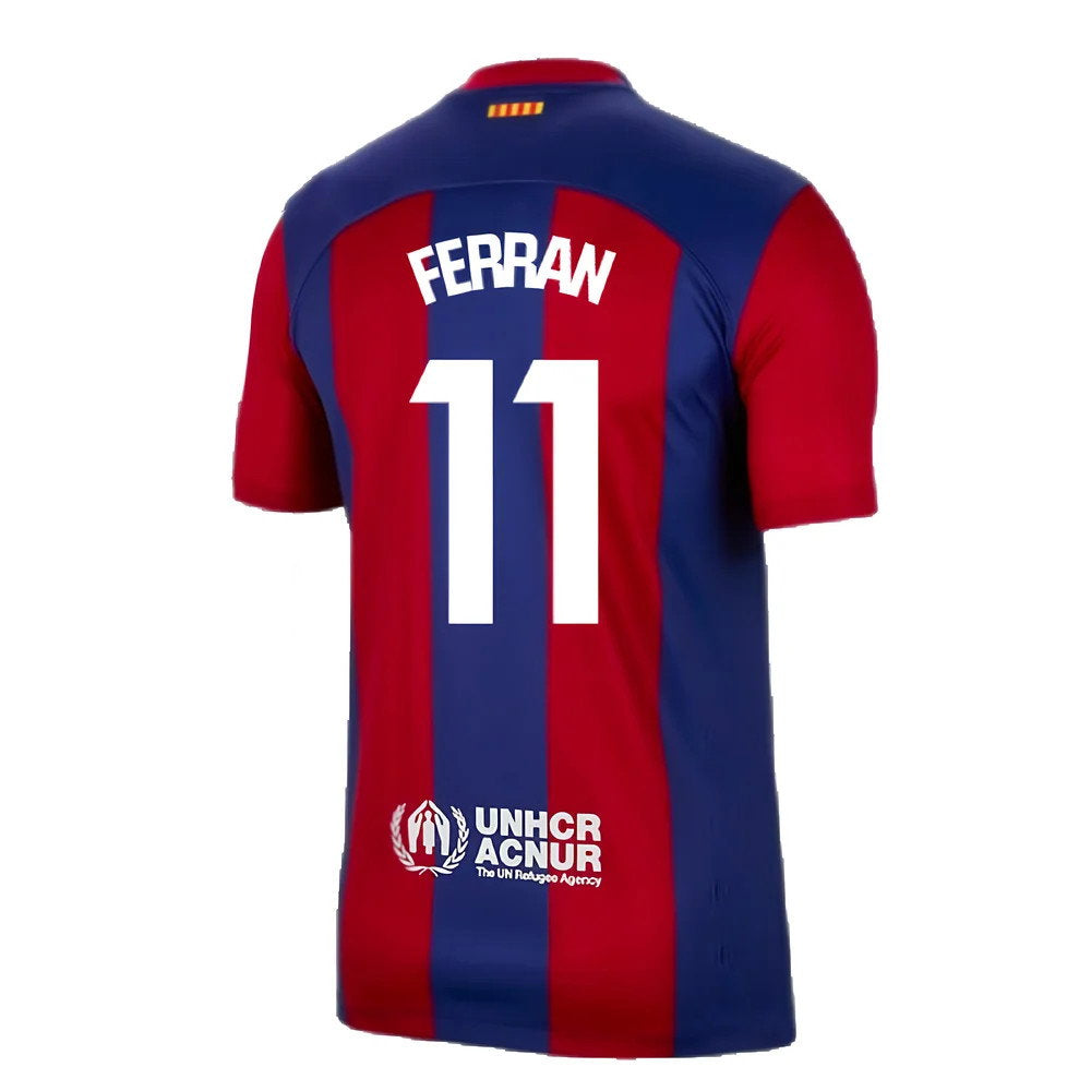 2023-2024 Barcelona Home Shirt (Ferran 11)_2