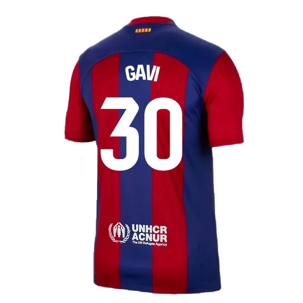 2023-2024 Barcelona Home Shirt (Gavi 30)_2