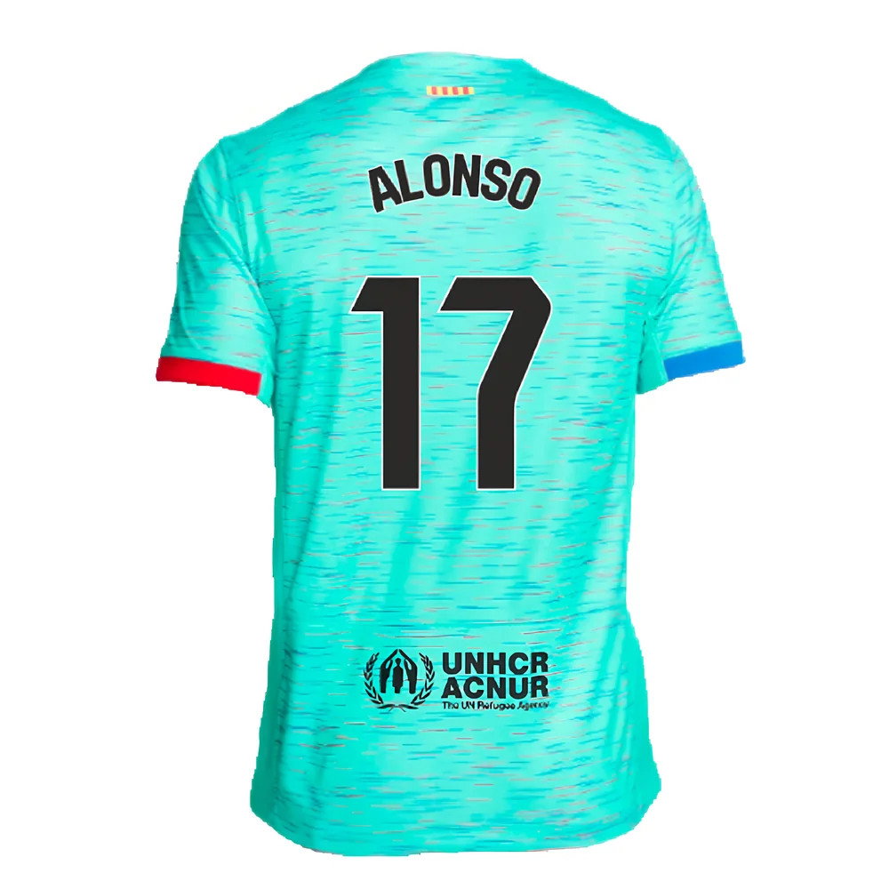 2023-2024 Barcelona Third Shirt (Alonso 17)_2