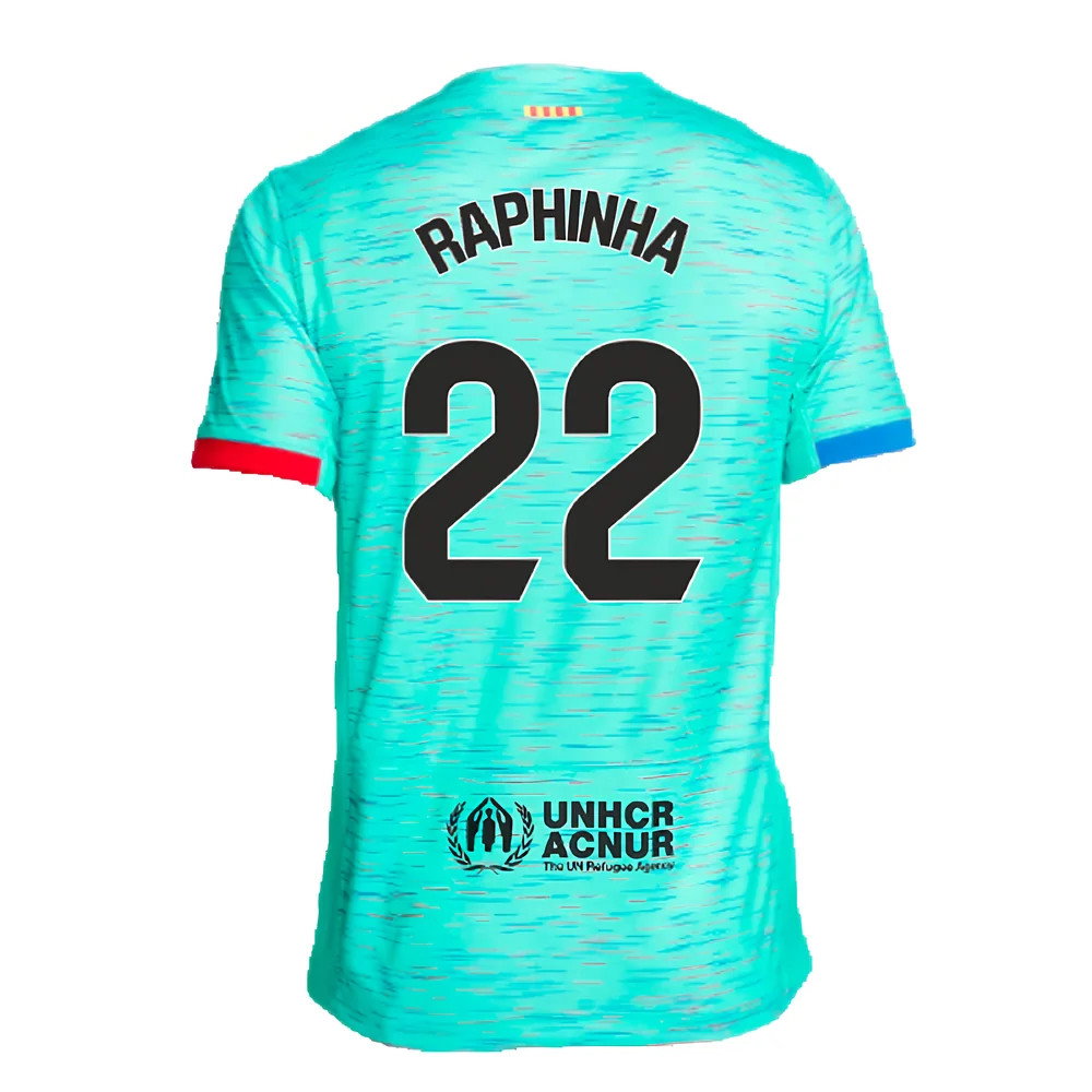 2023-2024 Barcelona Third Shirt (Raphinha 22)_2
