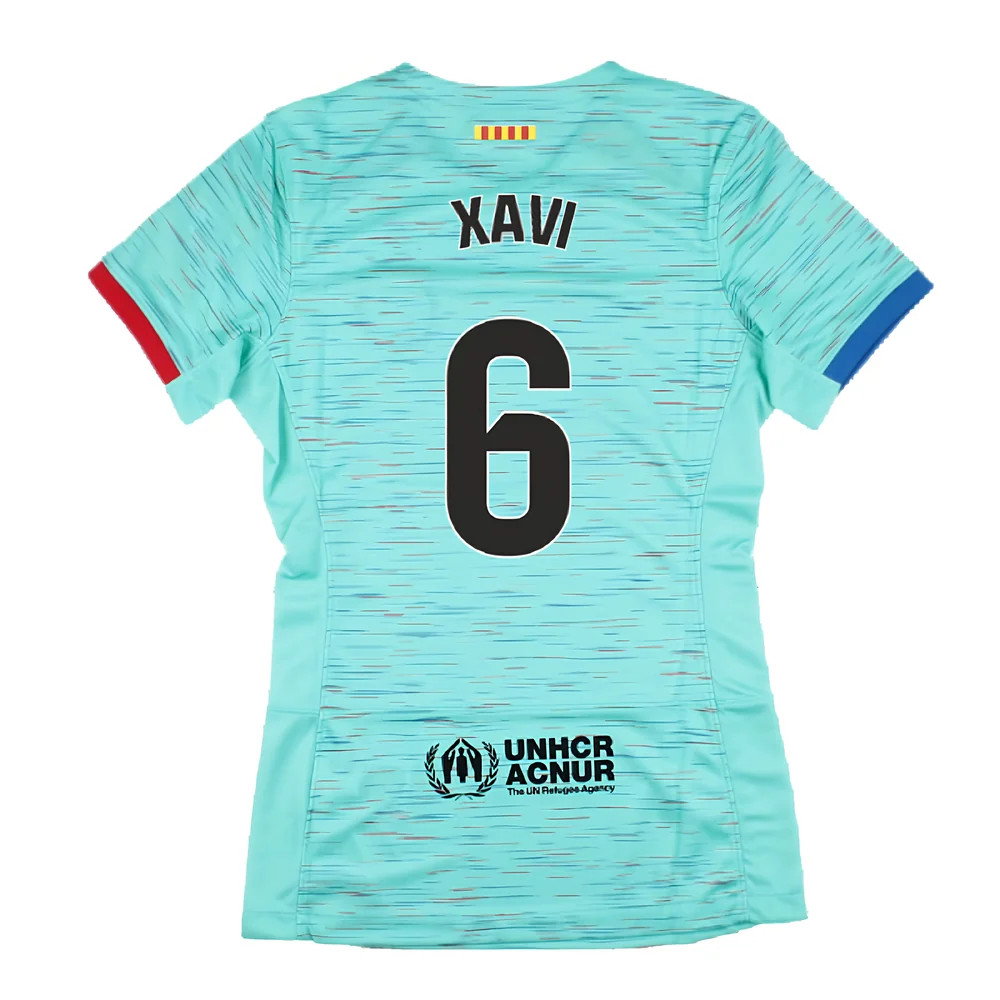 2023-2024 Barcelona Third Shirt (Womens) (Xavi 6)_2