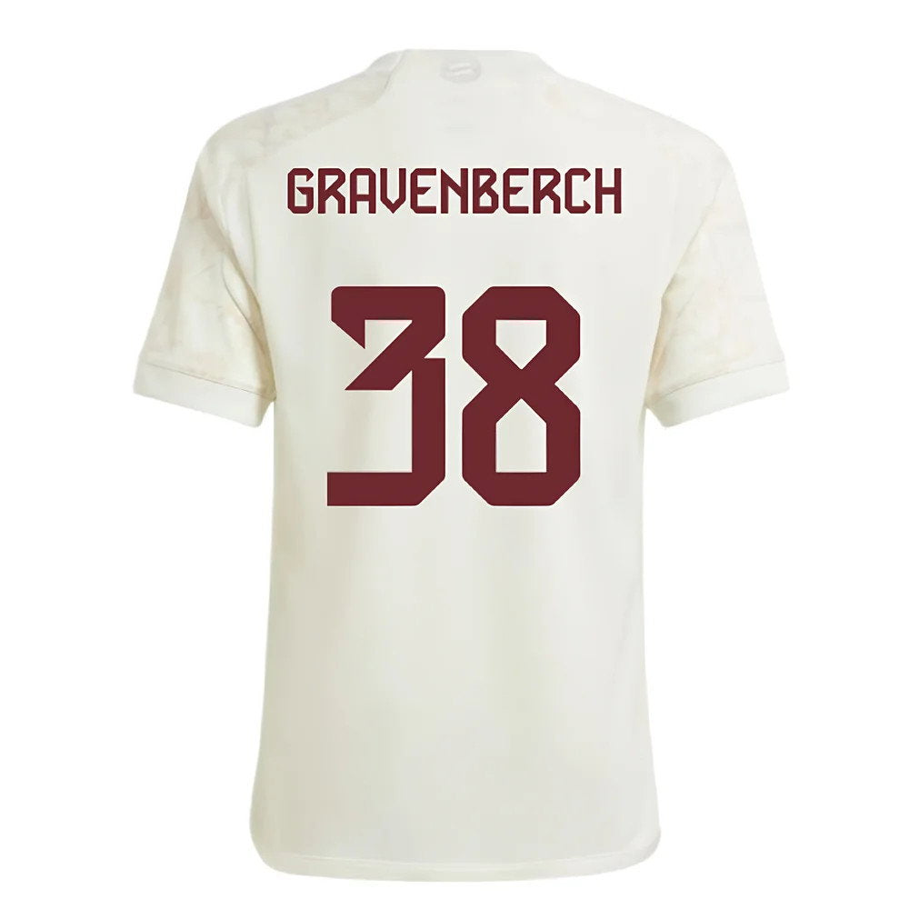 2023-2024 Bayern Munich Third Shirt (Kids) (Gravenberch 38)_2