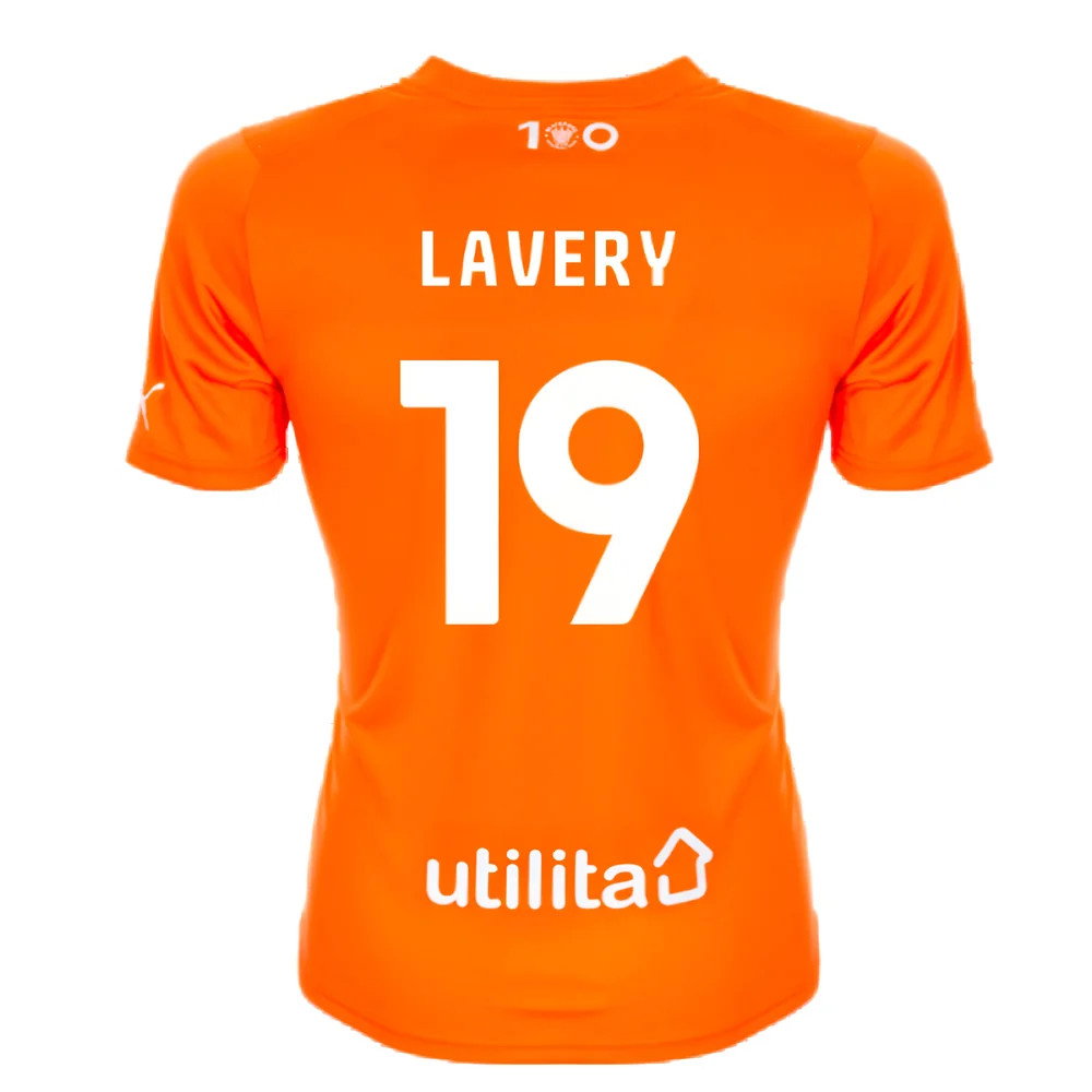 2023-2024 Blackpool Home Shirt (Lavery 19)_2