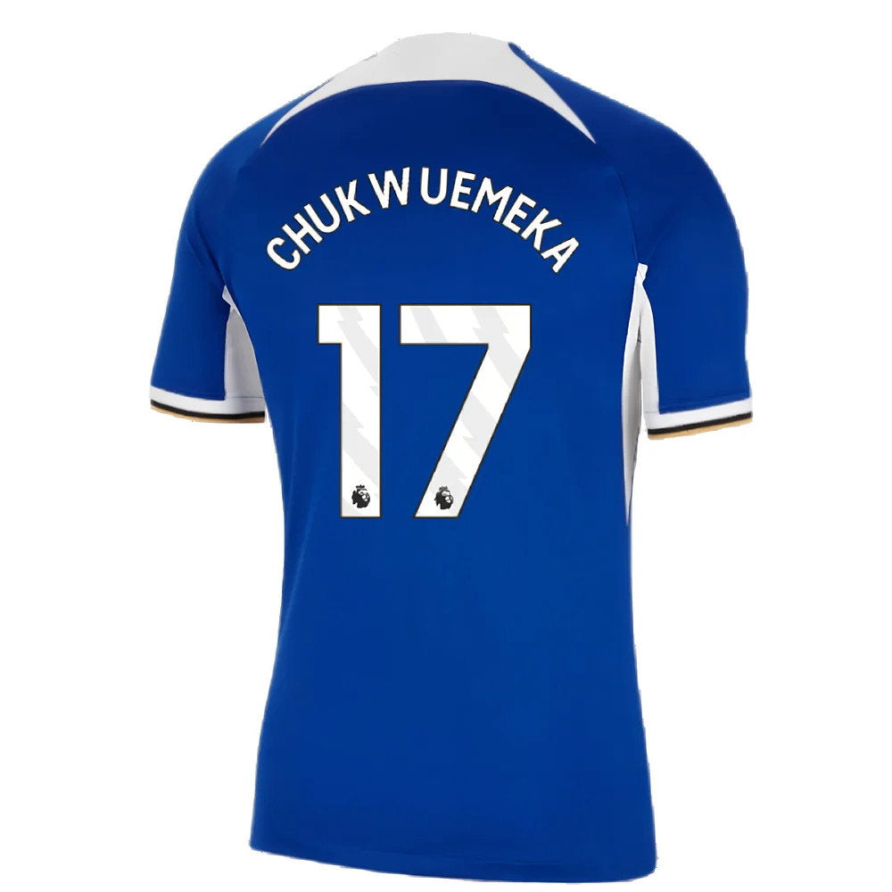 2023-2024 Chelsea Home Shirt (Chukwuemeka 17)_2