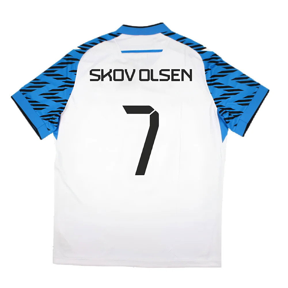 2023-2024 Club Brugge Authentic Away Shirt (SKOV OLSEN 7)_2