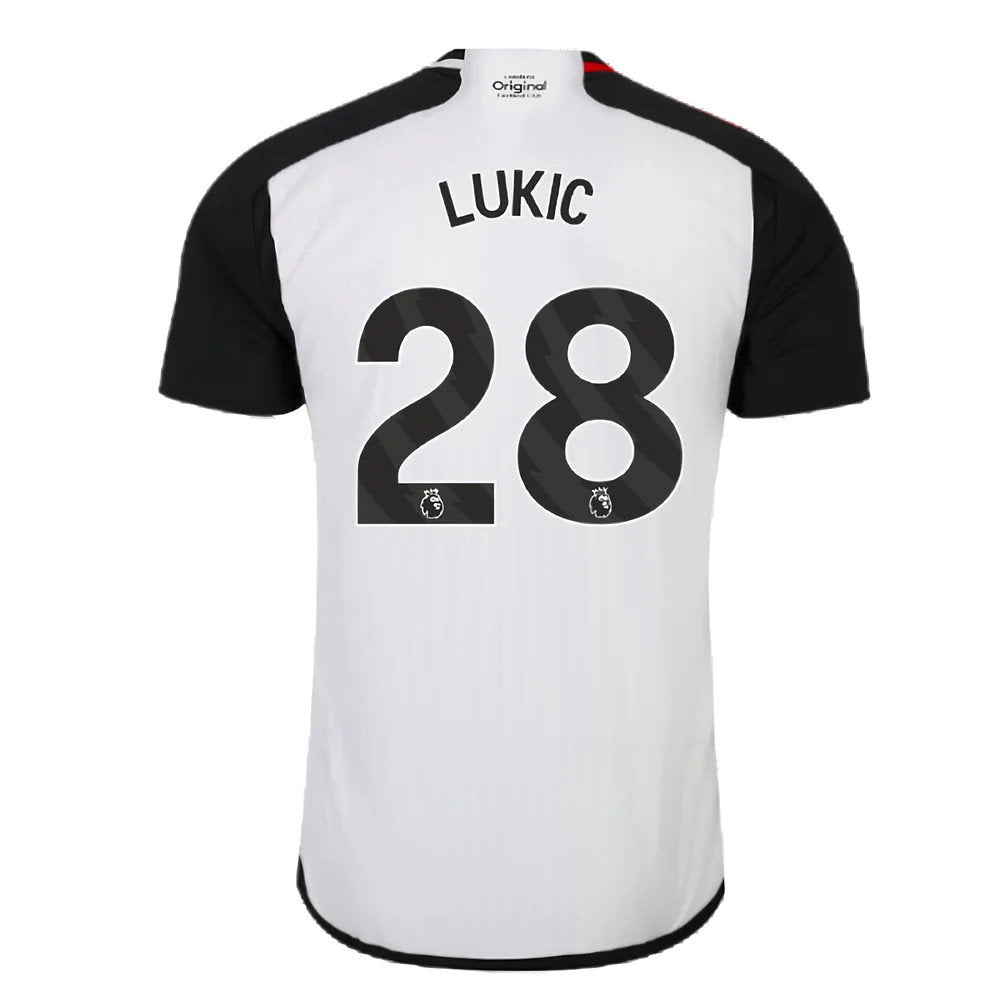 2023-2024 Fulham Home Shirt (Lukic 28)_2