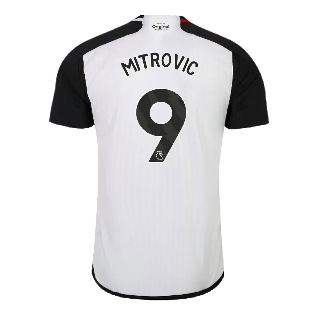 2023-2024 Fulham Home Shirt (Mitrovic 9)_2