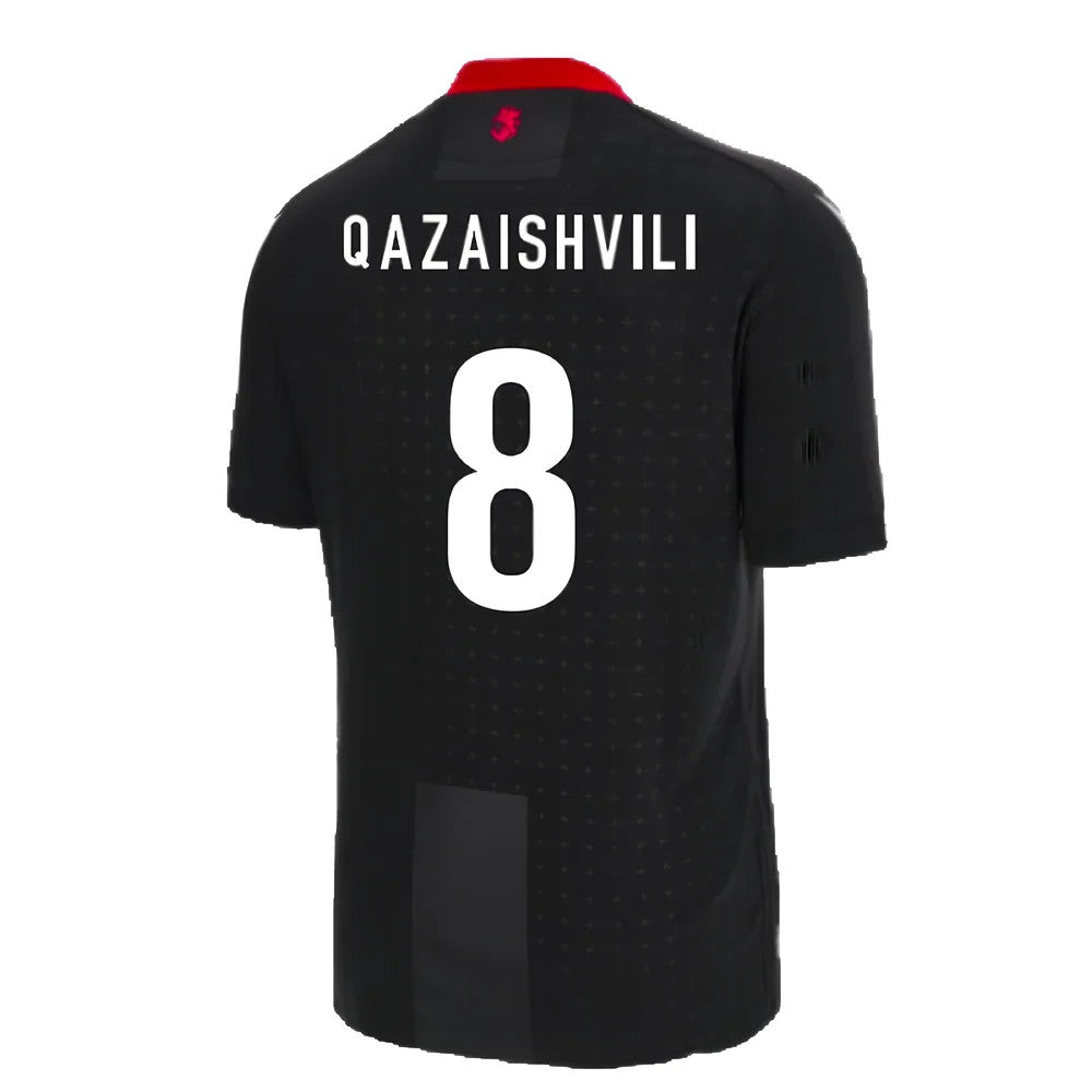 2023-2024 Georgia Away Shirt (QAZAISHVILI 8)_2