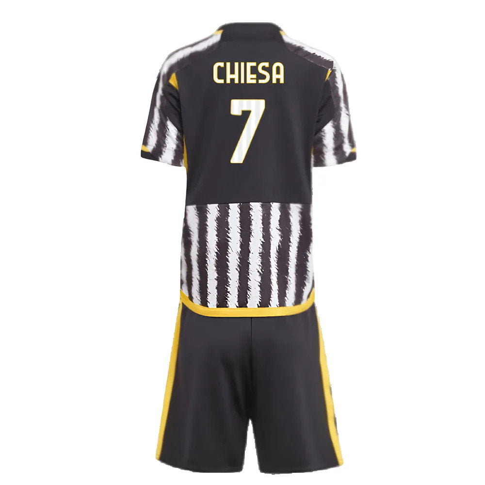 2023-2024 Juventus Home Mini Kit (CHIESA 7)_2