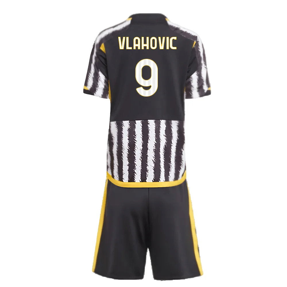 2023-2024 Juventus Home Mini Kit (VLAHOVIC 9)_2