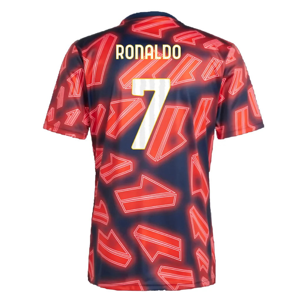 2023-2024 Juventus Pre Match Shirt (Night Indigo) (RONALDO 7)_2