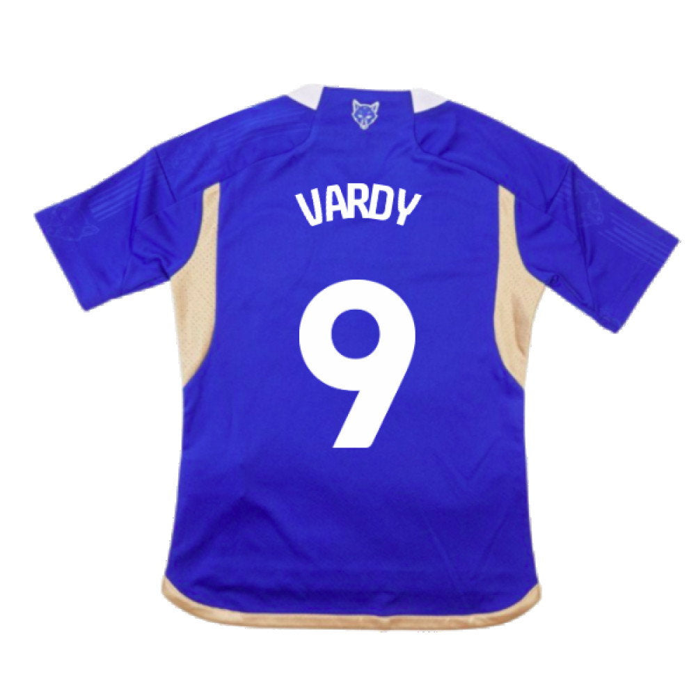 2023-2024 Leicester City Home Shirt (Kids) (Vardy 9)_2