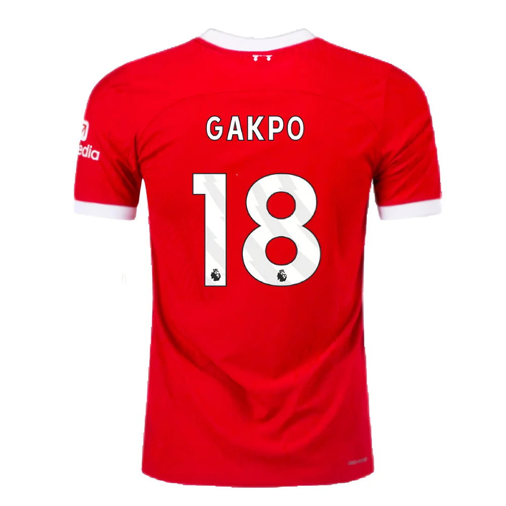 2023-2024 Liverpool Home Dri-Fit ADV Match Shirt (Gakpo 18)_2