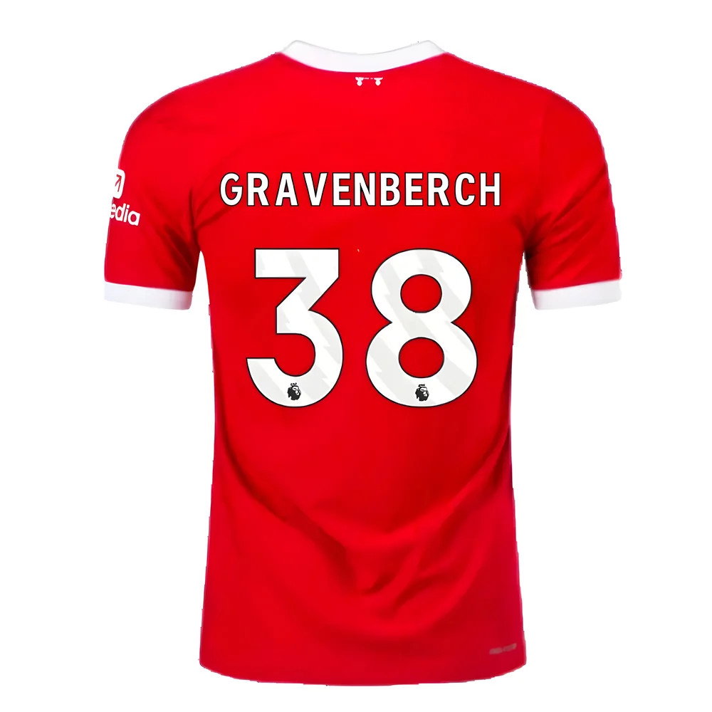 2023-2024 Liverpool Home Dri-Fit ADV Match Shirt (Gravenberch 38)_2