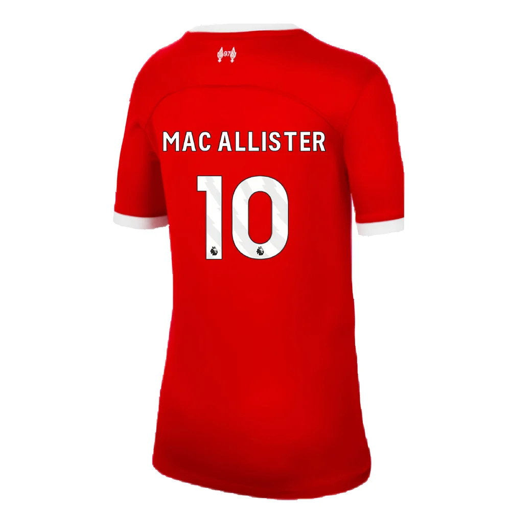 2023-2024 Liverpool Home Shirt (Kids) (Mac Allister 10)_2