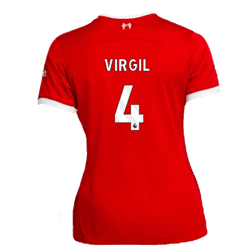 2023-2024 Liverpool Home Shirt (Ladies) (Virgil 4)_2