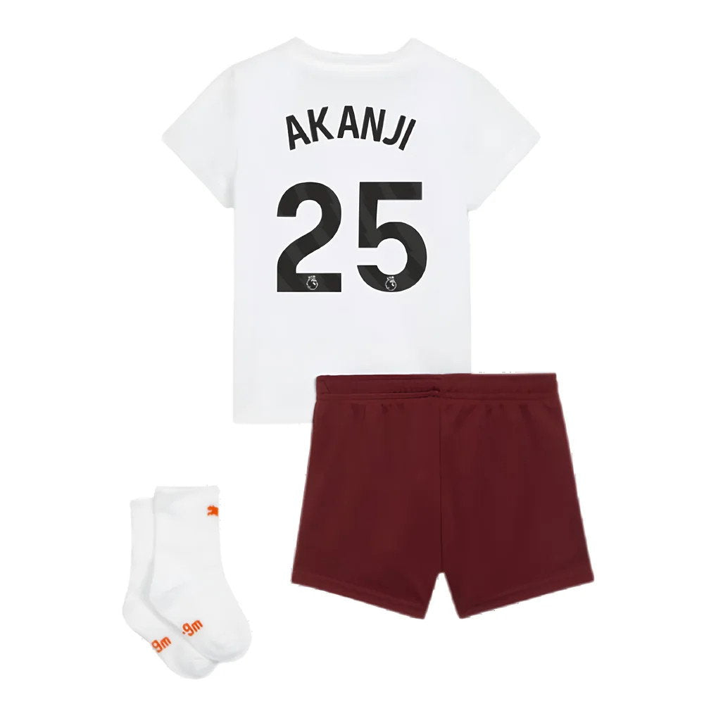 2023-2024 Man City Away Baby Kit (AKANJI 25)_2