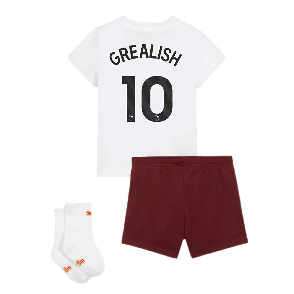2023-2024 Man City Away Baby Kit (GREALISH 10)_2
