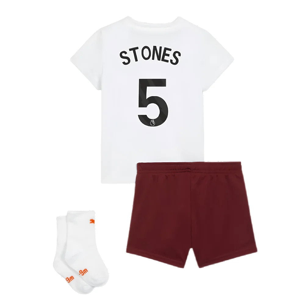 2023-2024 Man City Away Baby Kit (STONES 5)_2