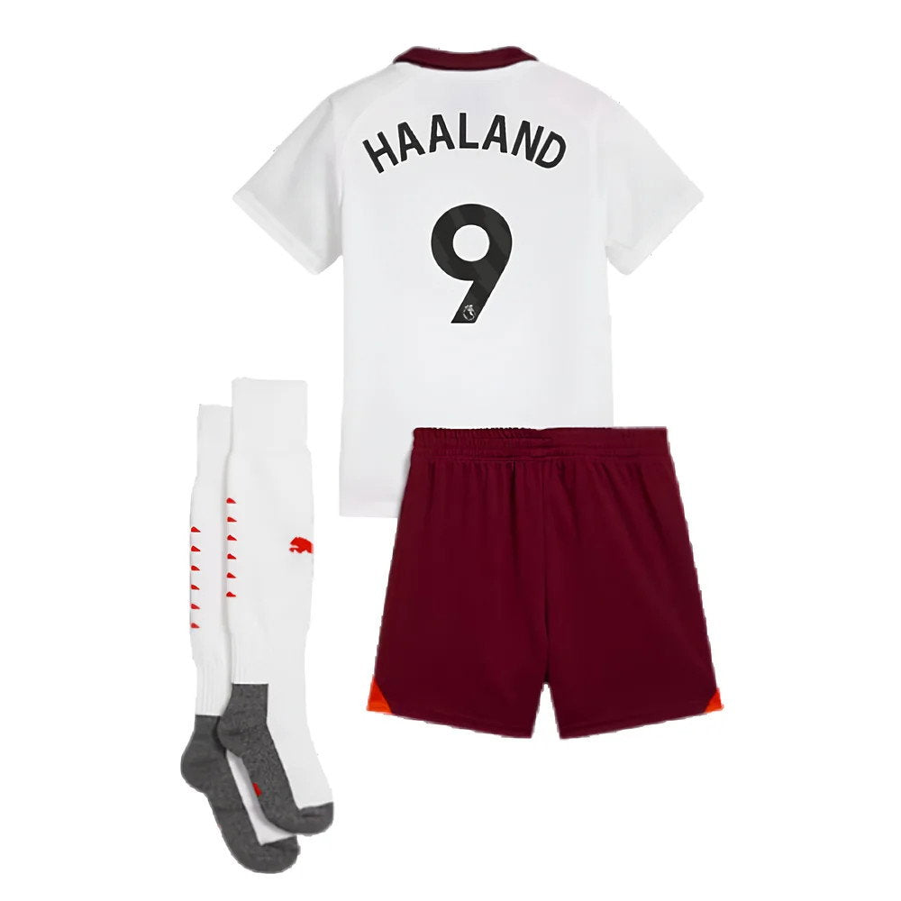 2023-2024 Man City Away Mini Kit (HAALAND 9)_2