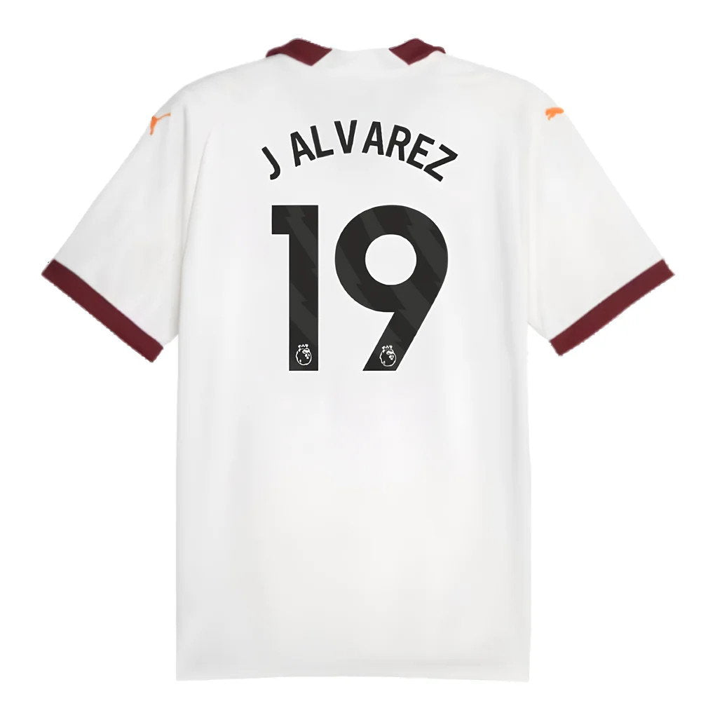 2023-2024 Man City Away Shirt (J ALVAREZ 19)_2