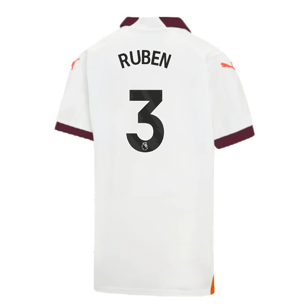 2023-2024 Man City Away Shirt (Kids) (RUBEN 3)_2