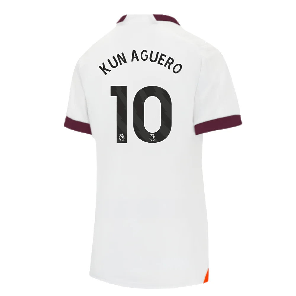 2023-2024 Man City Away Shirt (Ladies) (KUN AGUERO 10)_2