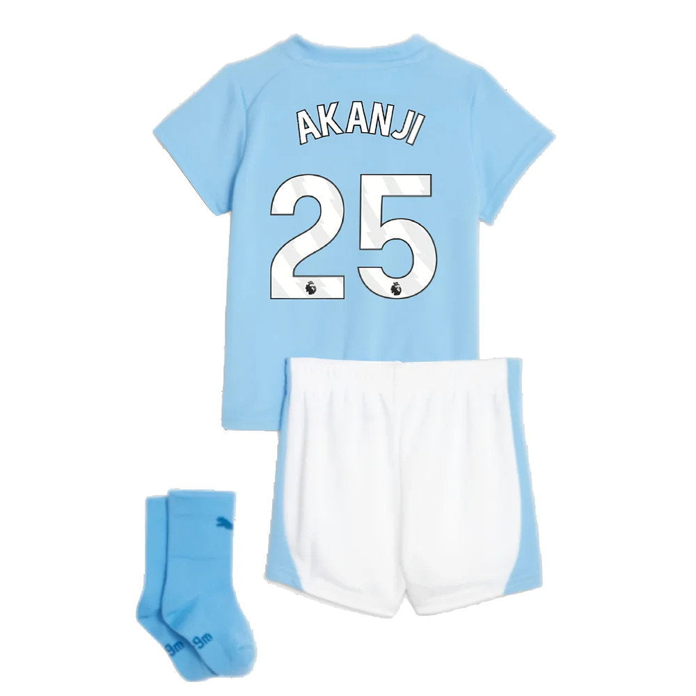 2023-2024 Man City Home Baby Kit (AKANJI 25)_2