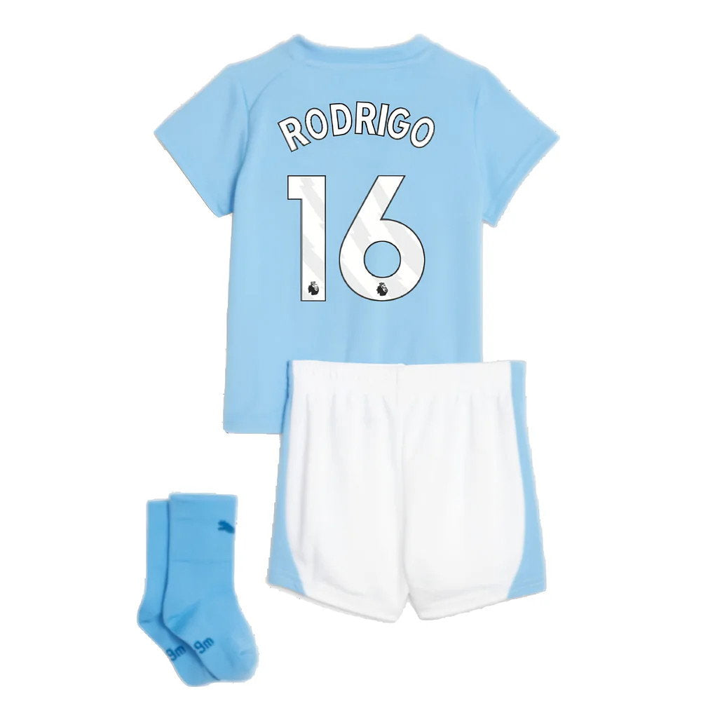 2023-2024 Man City Home Baby Kit (RODRIGO 16)_2