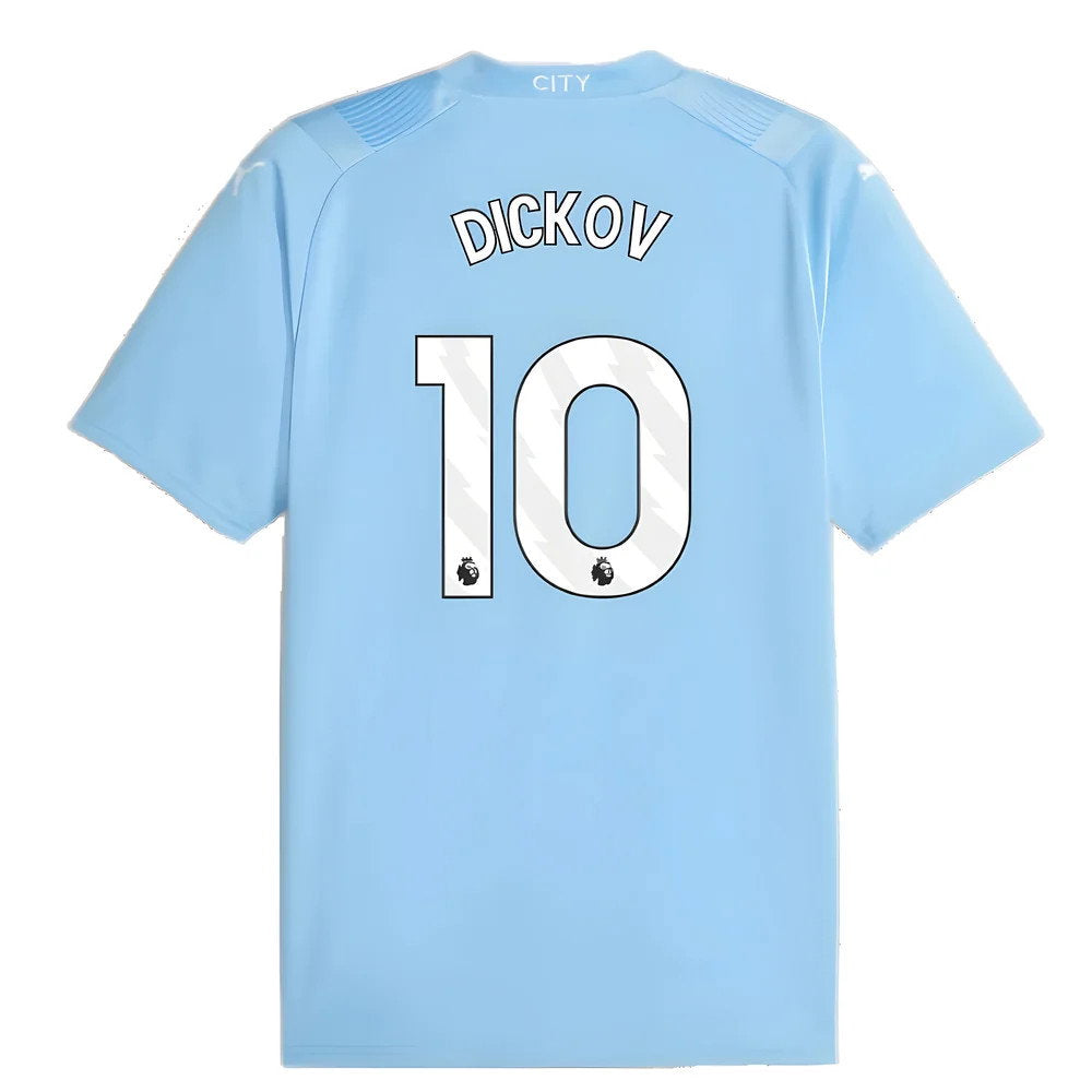 2023-2024 Man City Home Shirt (DICKOV 10)_2
