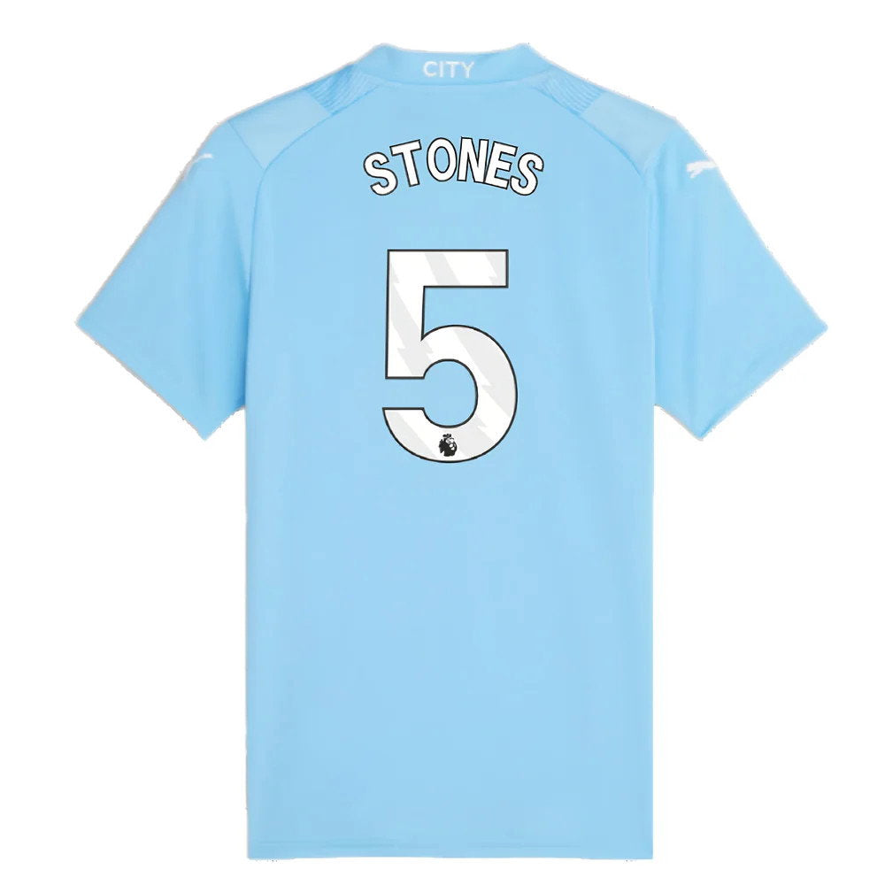 2023-2024 Man City Home Shirt (Ladies) (STONES 5)_2
