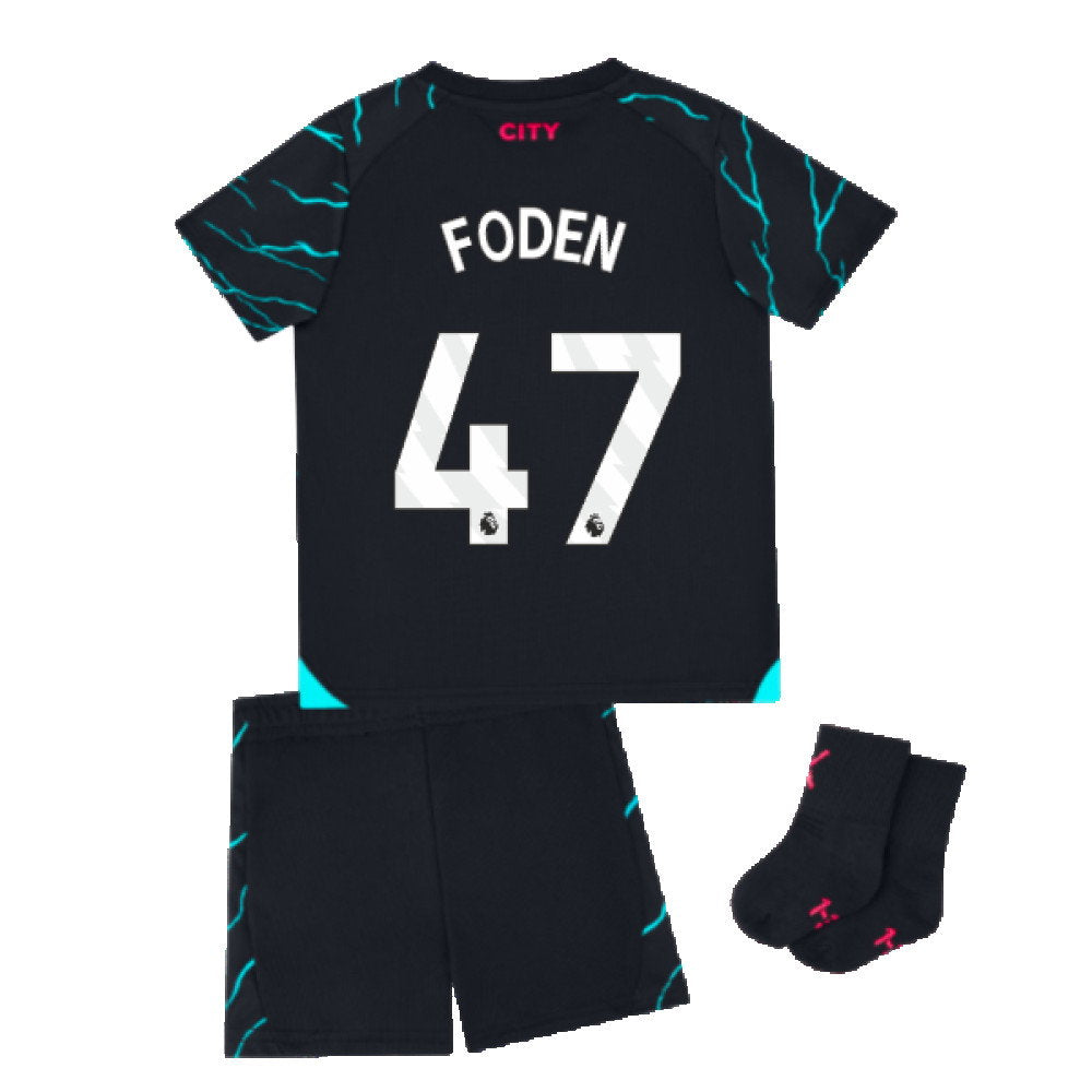 2023-2024 Man City Third Baby Kit (FODEN 47)_2