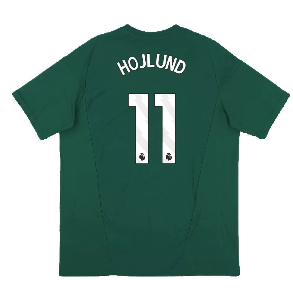 2023-2024 Man Utd Training Tee (Green) (Hojlund 11)_2