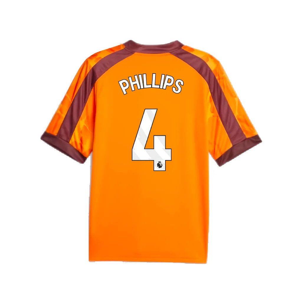 2023-2024 Manchester City eSports Jersey (Orange) (PHILLIPS 4)_2