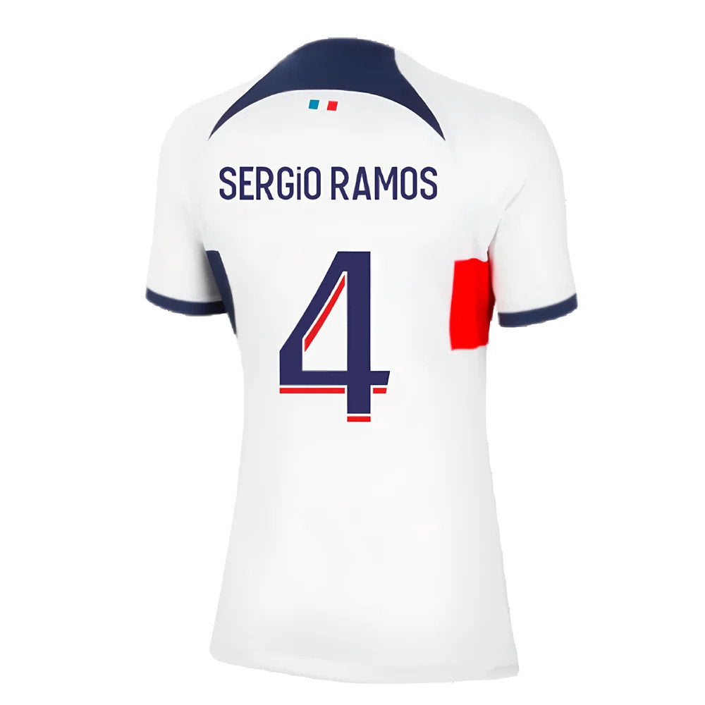 2023-2024 PSG Away Shirt (Womens) (Sergio Ramos 4)_2