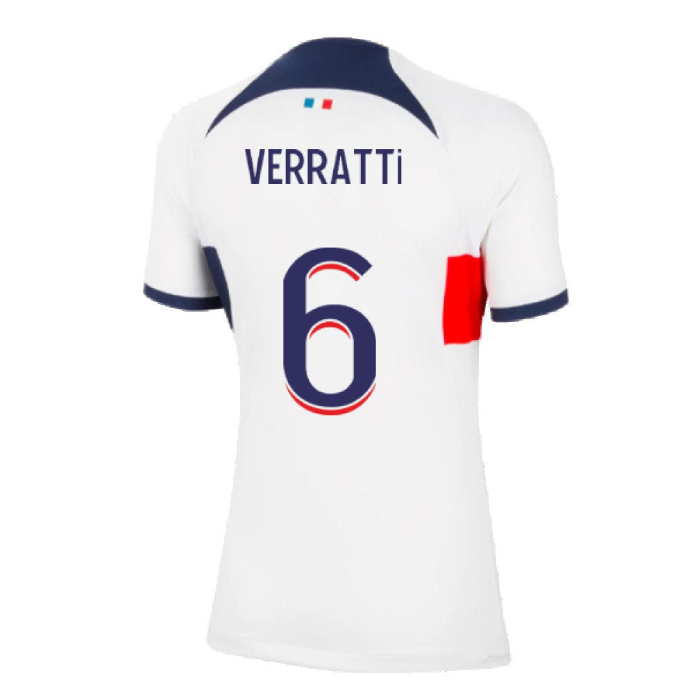 2023-2024 PSG Away Shirt (Womens) (Verratti 6)_2