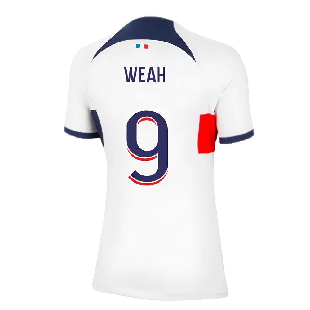 2023-2024 PSG Away Shirt (Womens) (Weah 9)_2