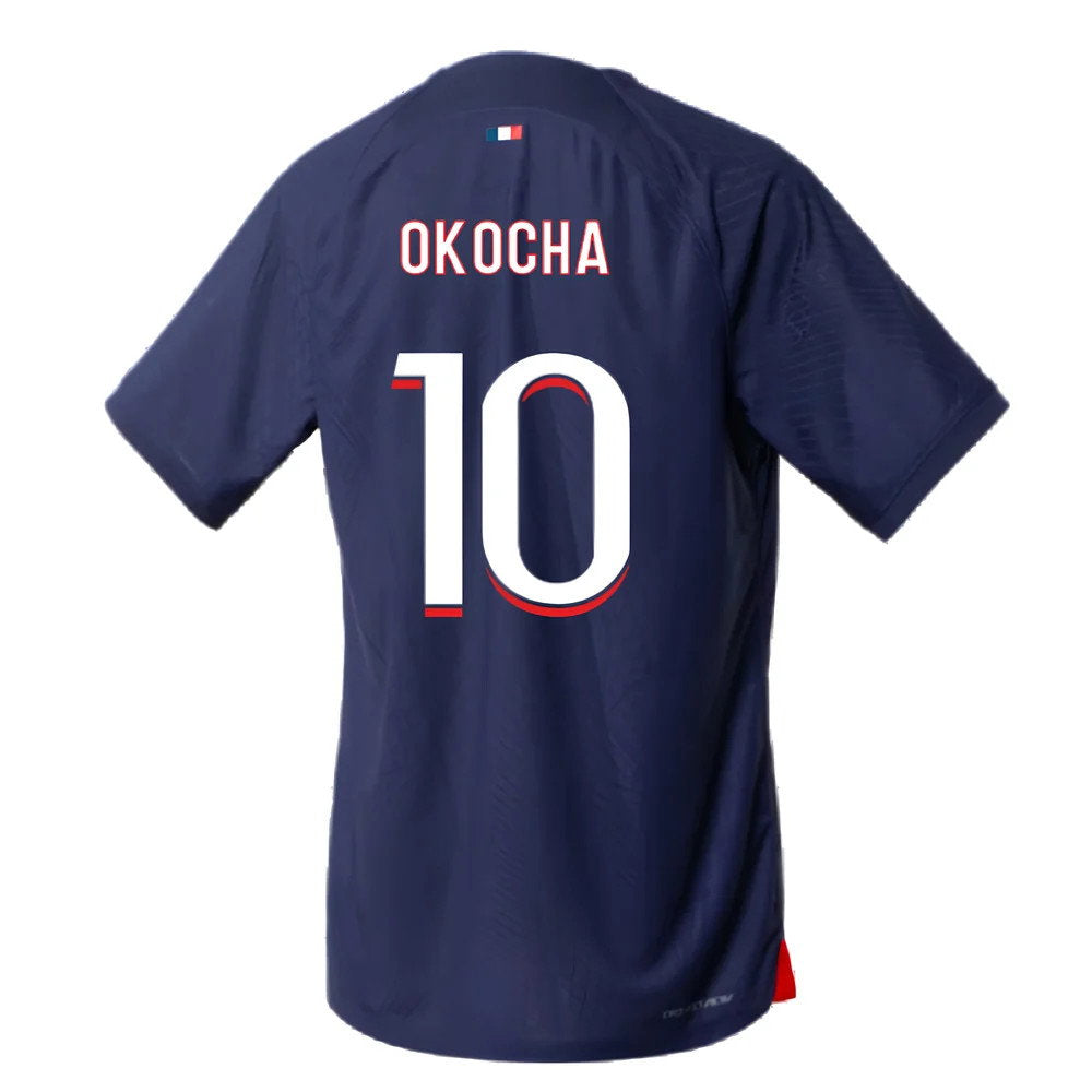 2023-2024 PSG Home Match Authentic Shirt (Okocha 10)_2