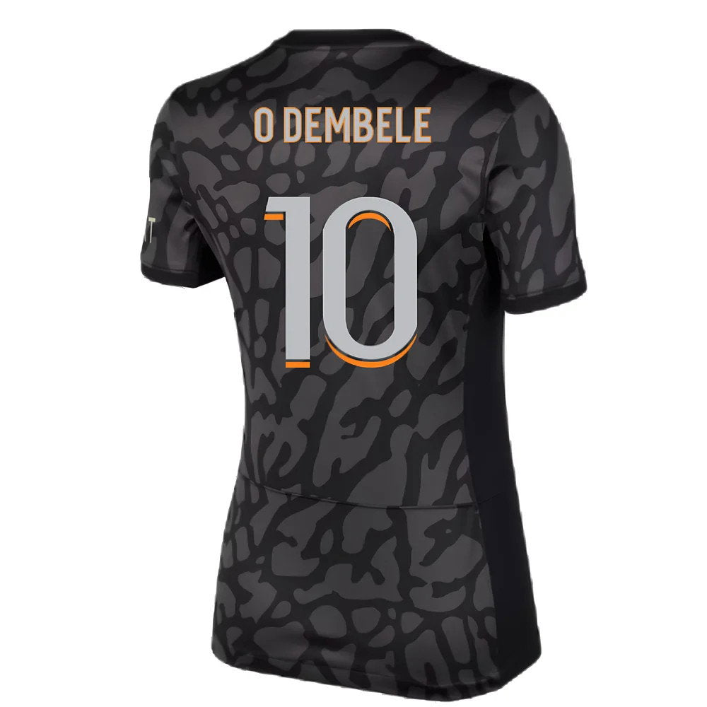 2023-2024 PSG Third Shirt (Womens) (O Dembele 10)_2