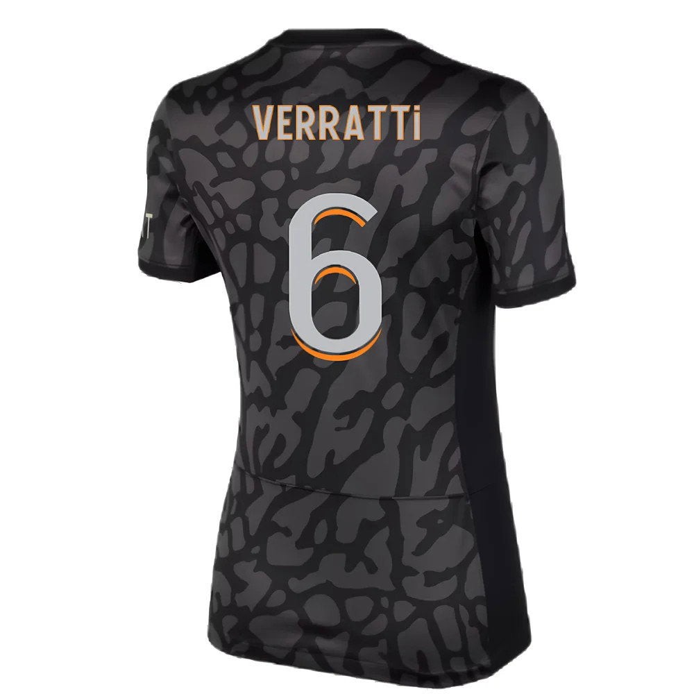 2023-2024 PSG Third Shirt (Womens) (Verratti 6)_2