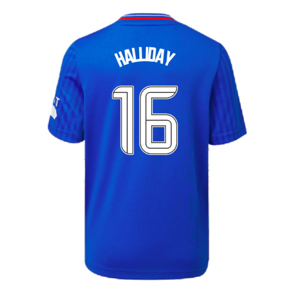 2023-2024 Rangers Home Shirt (Kids) (Halliday 16)_2