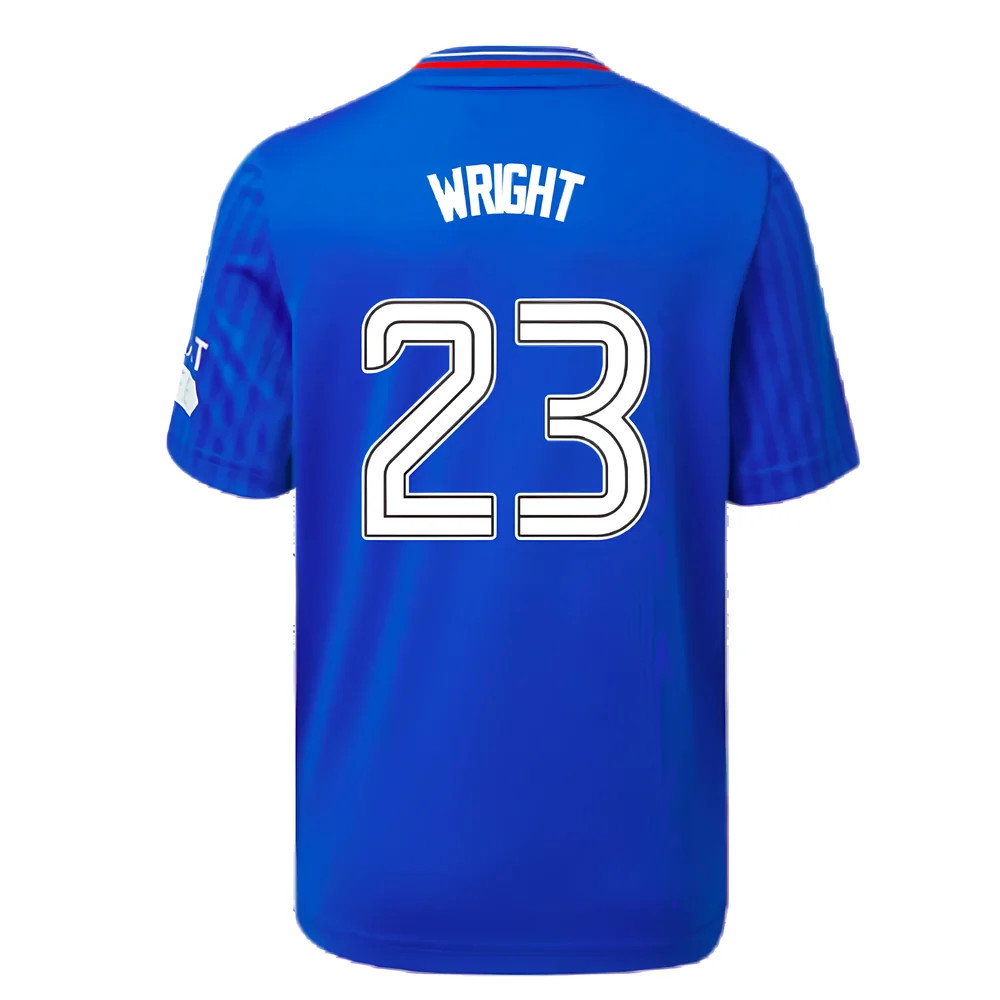 2023-2024 Rangers Home Shirt (Kids) (Wright 23)_2
