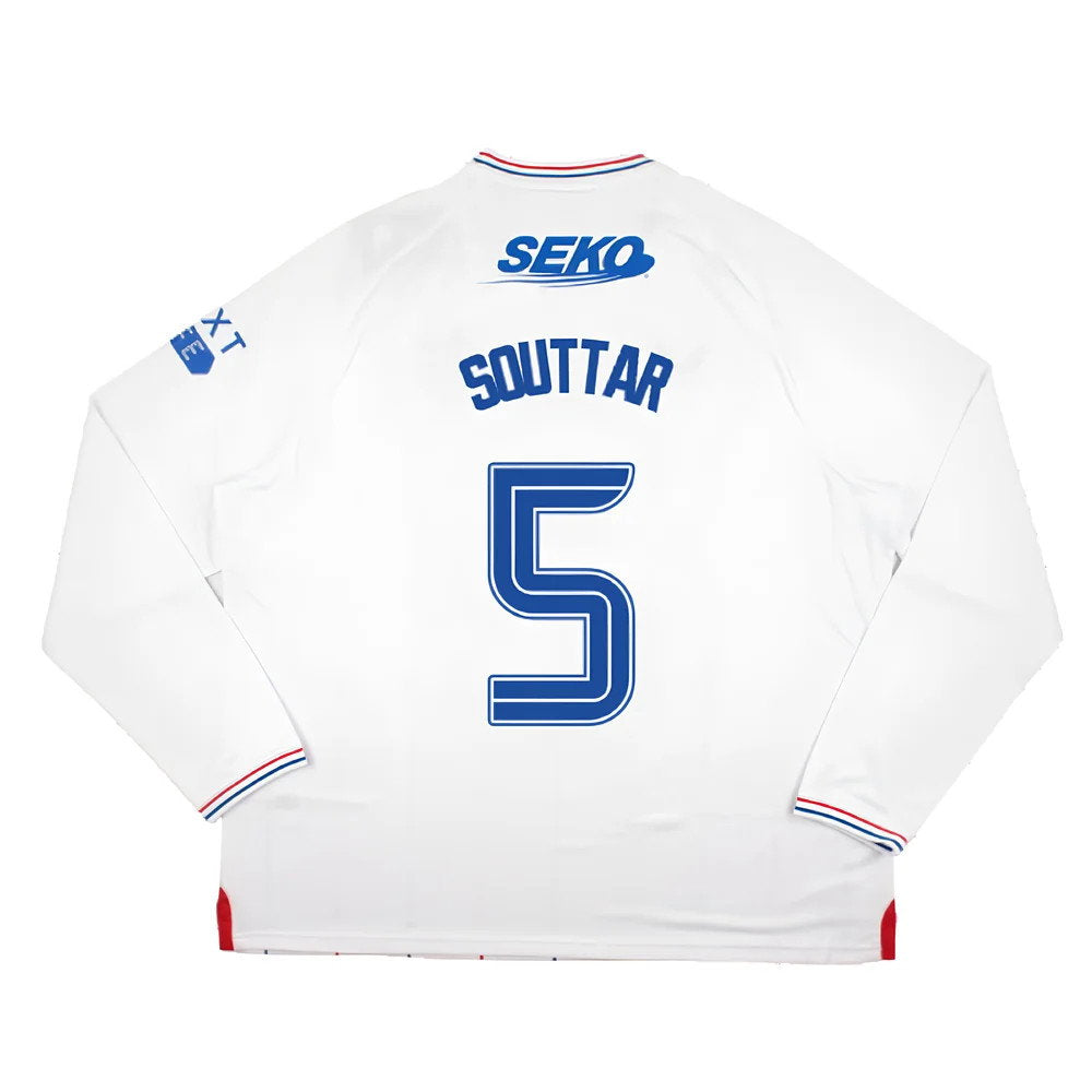 2023-2024 Rangers Long Sleeve Away Shirt (Souttar 5)_2